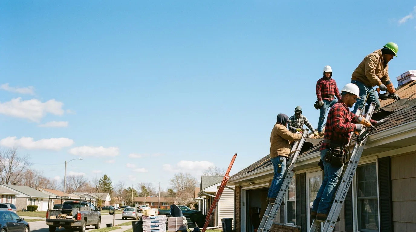 Roofing in Wilkesville, OH near me